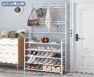 حامل أحذية وتعليق ملابس 5 طبقات بتركيب البراغي - موديل 254-F2-5