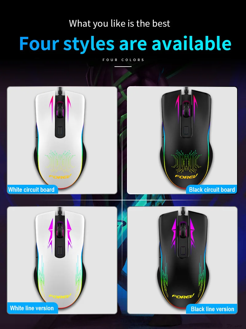 FOREV Wired Mouse FV-009