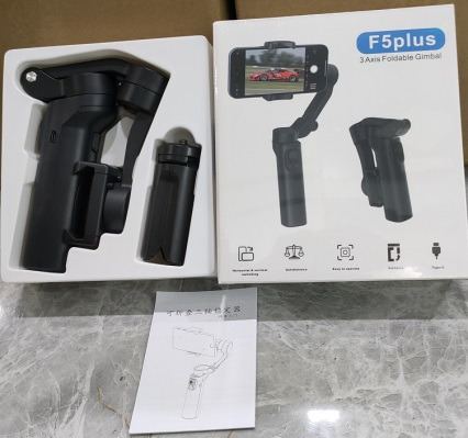 مثبت جوال (جيمبال) ثلاثي المحاور قابل للطي - موديل F5plus
