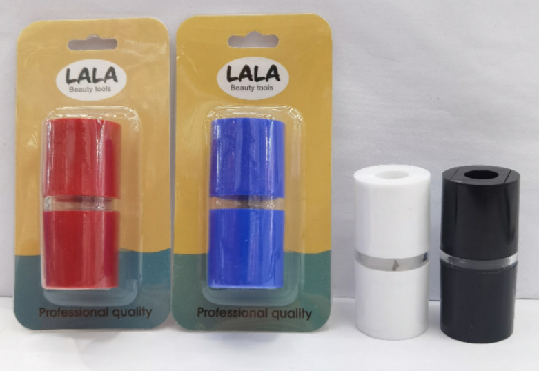 Cylindrical Double Cosmetic Sharpener on Card - SHP-05
