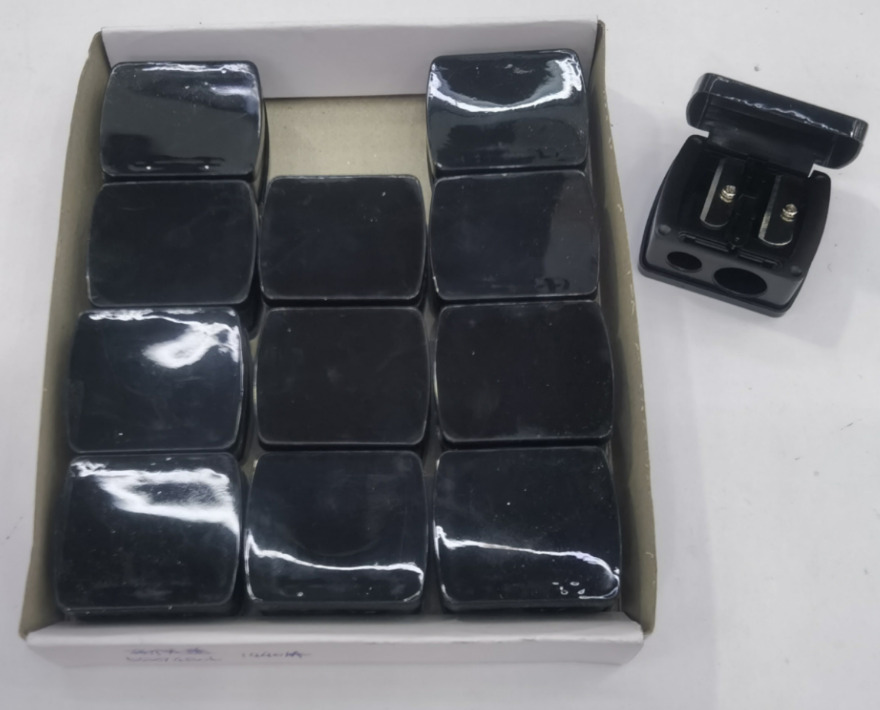 Double Cosmetic Sharpener with Flip Lid - New Model - SHP-07