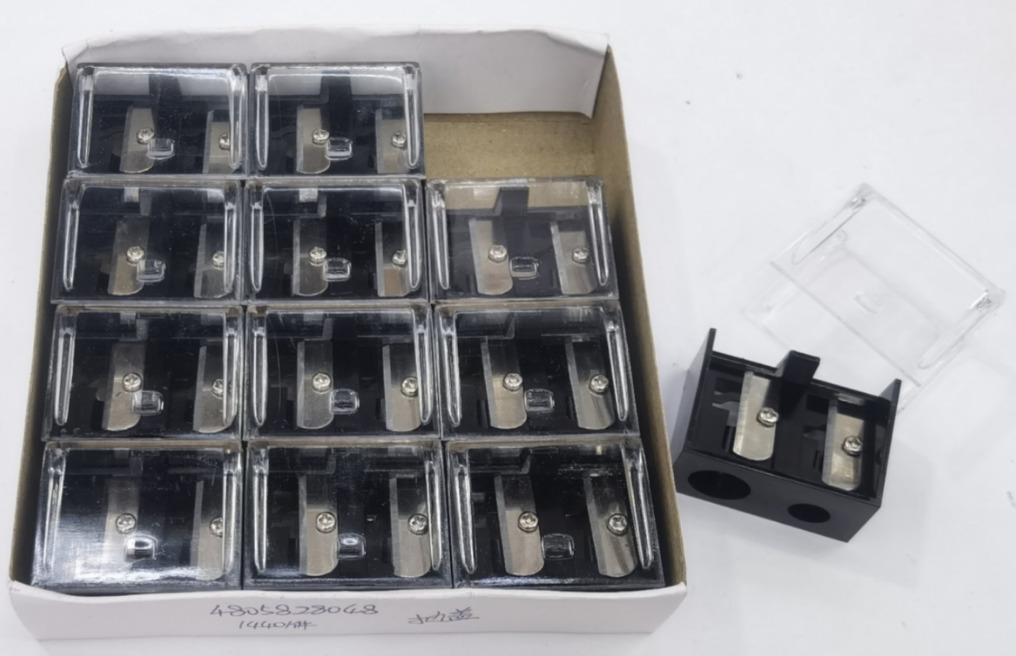 Double Cosmetic Sharpener with Slide Lid - SHP-13