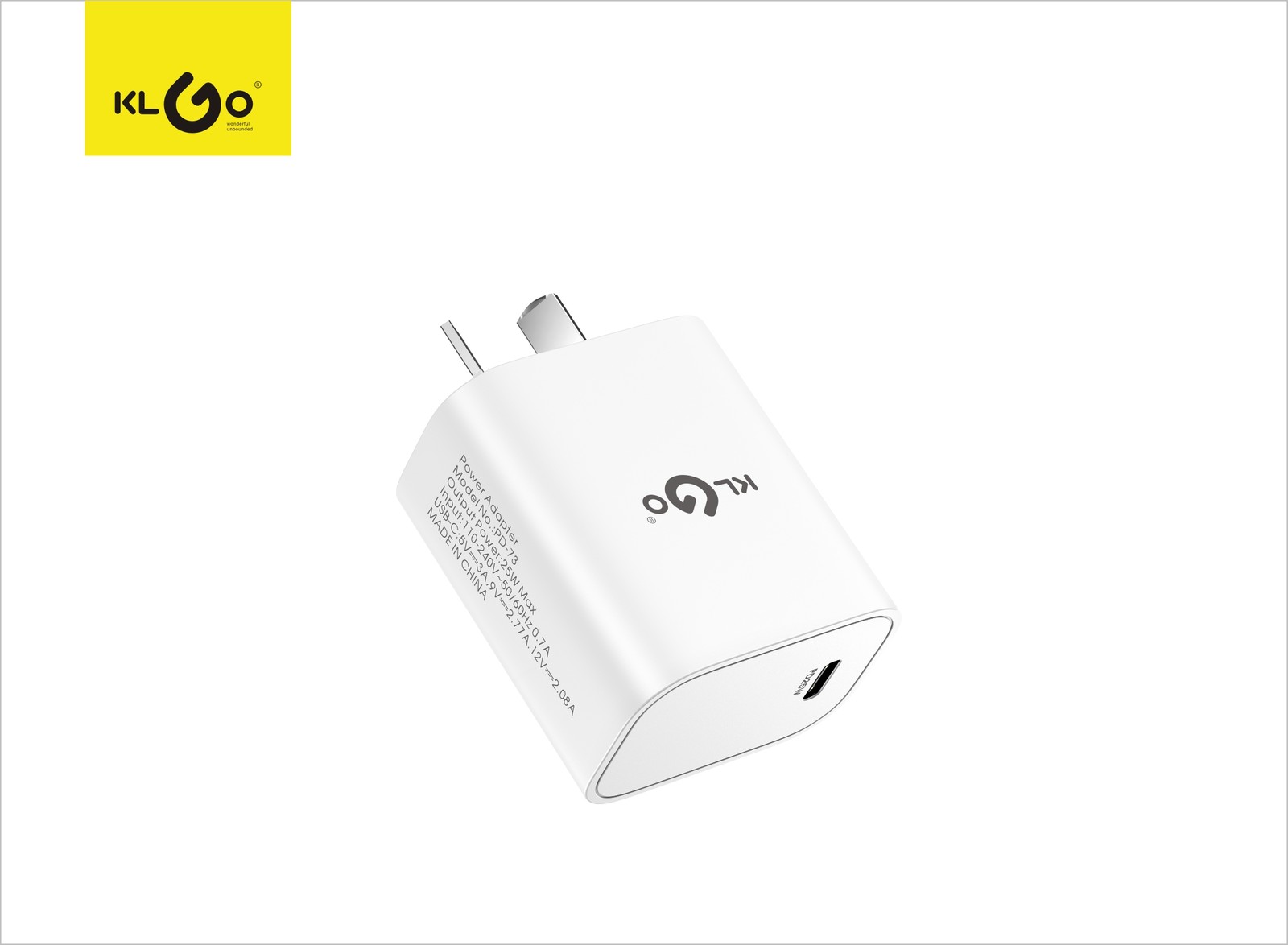 شاحن جوال سريع 25W  قابس أسترالي موديل PD-73