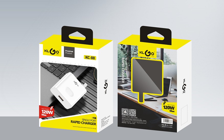 شاحن جوال سريع 120W موديل KC-88