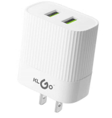 شاحن جوال بمنفذي USB بتيار 2.4A موديل KC-800
