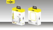 شاحن جوال بمنفذي USB بتيار 2.4A موديل KC-800