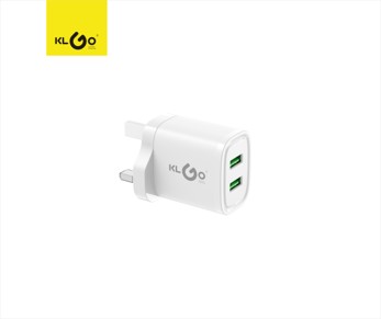 شاحن جوال USB بتيار 3A قابس بريطاني موديل KC-39