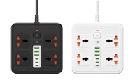 مشترك كهرباء 3000W مع منافذ USB - موديل PS-700