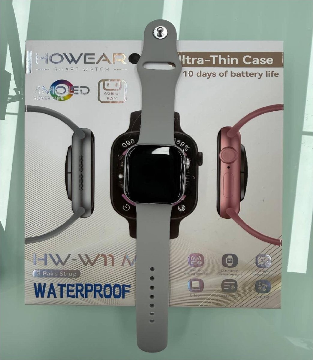 ساعة ذكية HW11 MINI مع 3 أحزمة
