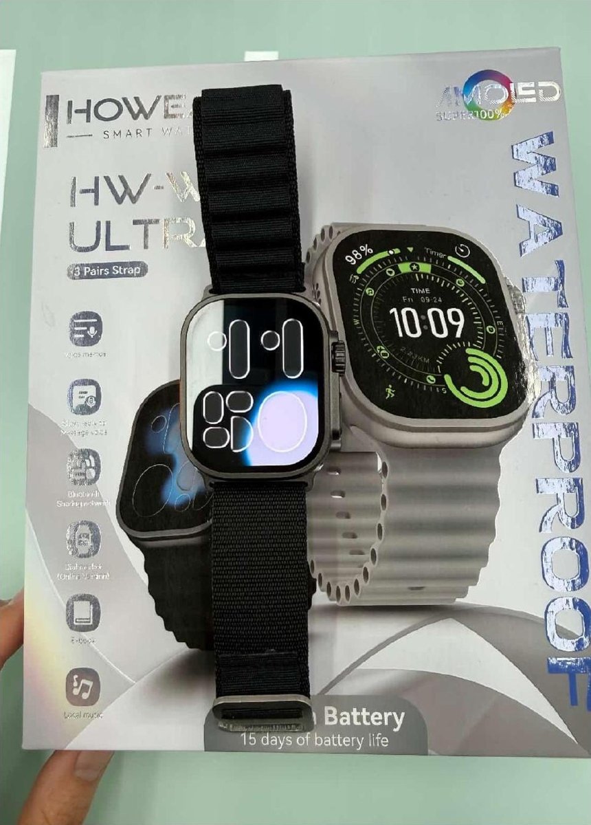 ساعة ذكية HW11 Ultra مع 3 أحزمة