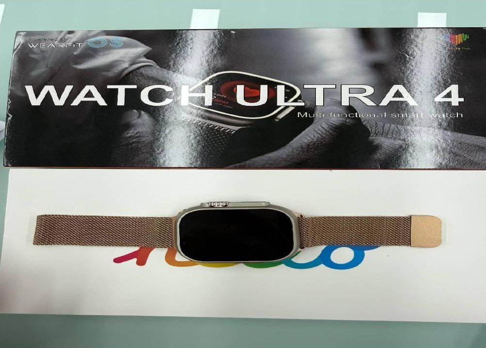 ساعة ذكية WATCH ULTRA 4 مع حزامين