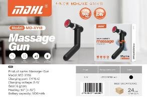 مسدس مساج برأس منحني بالتدفئة والتبريد XY-18