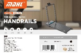 جهاز مشي مسطح بمقابض MD-P10