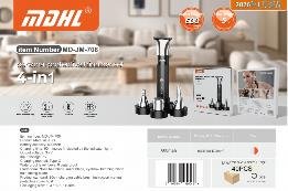 طقم ماكينة تشذيب للعناية الشخصية MD-JM-708