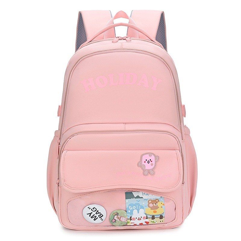 Girls School Backpack with Clear Pocket Backpack 2446658