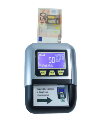 كاشف عملات متعدد العملات بأربعة اتجاهات - شاشة LCD - موديل N06