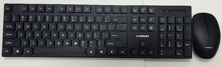 كيبورد وماوس لاسلكي 2.4G - موديل FV-W806