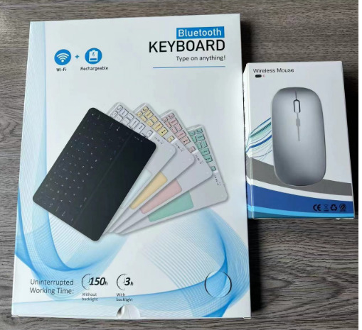 Bluetooth Punk Touch Keyboard & Mouse Combo - Model FV-250C