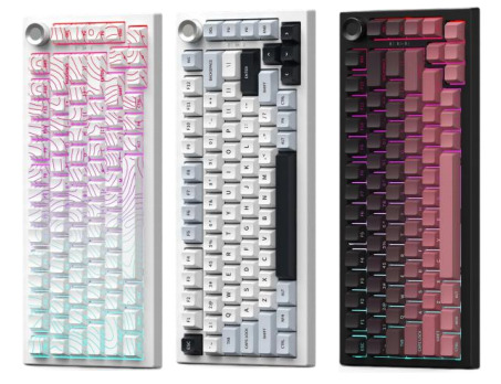 كيبورد ميكانيكية ثلاثية الوضع RGB بمفاتيح قابلة للتبديل - موديل FV-K81