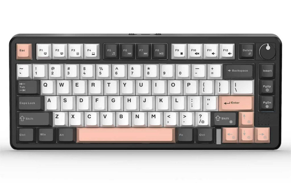 كيبورد ميكانيكية ثلاثية الوضع RGB بمفاتيح قابلة للتبديل - موديل FV-K81S