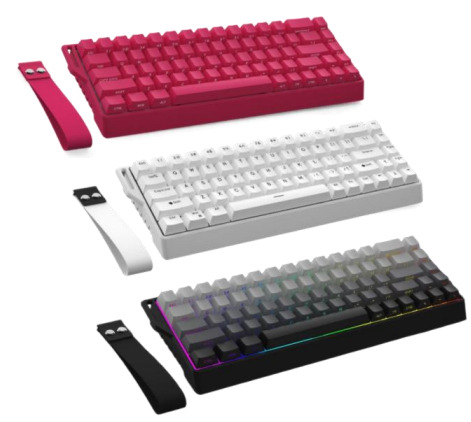 كيبورد ميكانيكية ثلاثية الوضع RGB بمفاتيح قابلة للتبديل - موديل FV-K68